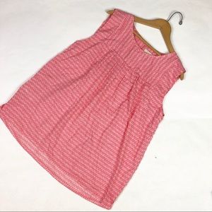 Loft Pink Patterned Top
